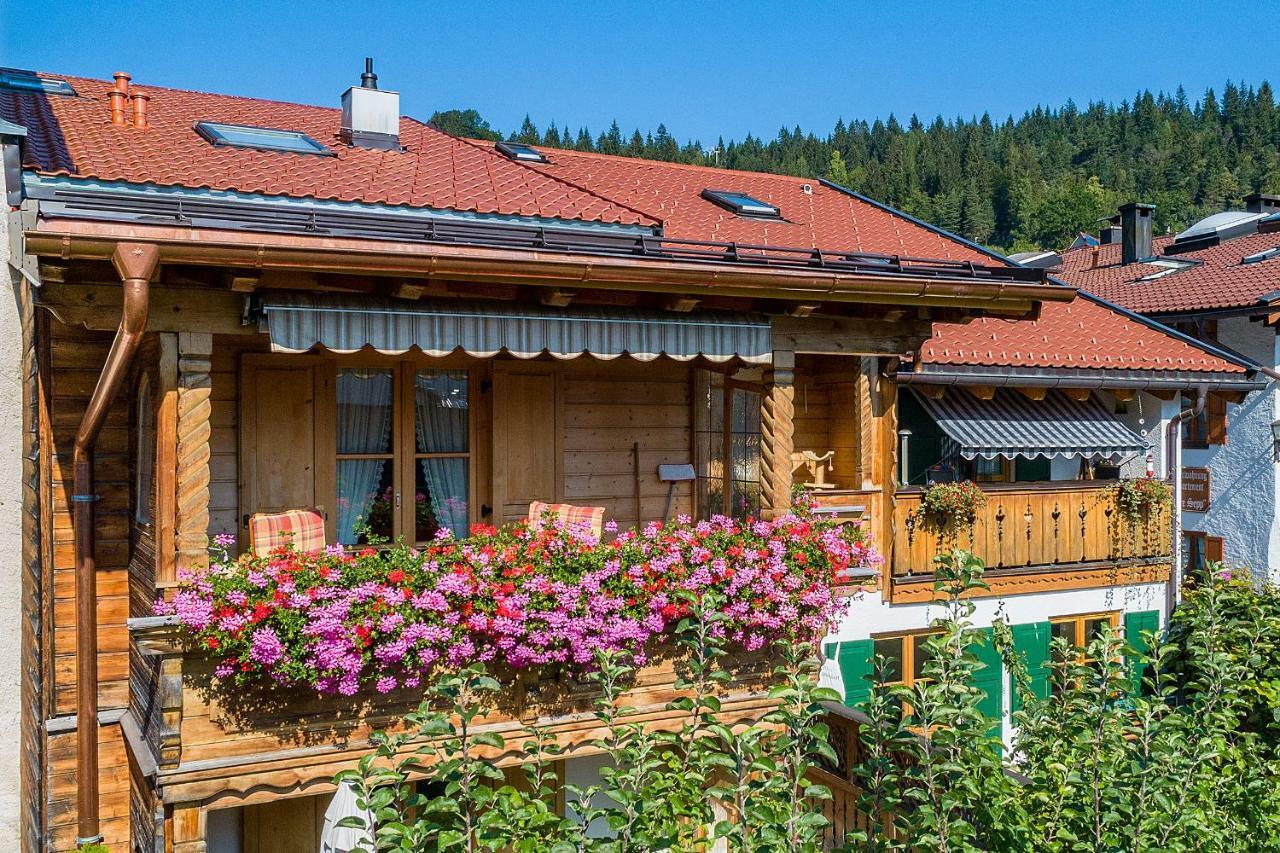 Beim Gschdoaga Lejlighed Mittenwald Eksteriør billede